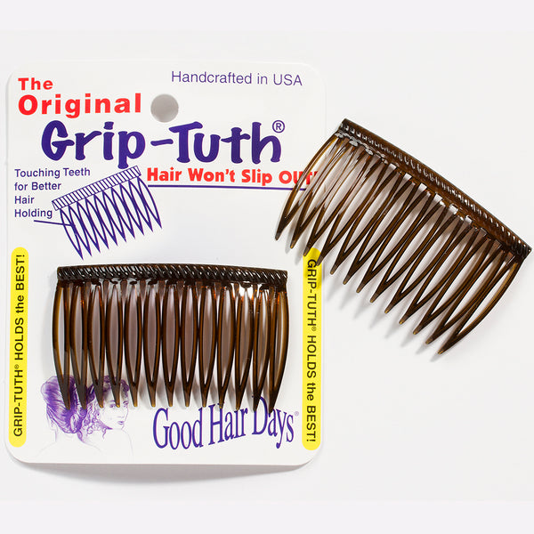 Vintage Hairstyling Grip-Tuth Hairtainer Combs 2.75”