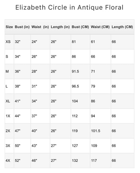 Elizabeth Antique Dress