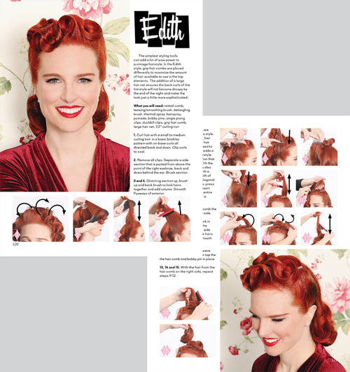 Vintage Hairstyling: Retro Style with Step-by-Step Techniques 3rd Edition Book