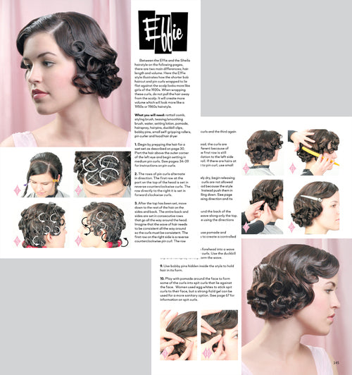 Vintage Hairstyling: Retro Style with Step-by-Step Techniques 3rd Edition Book