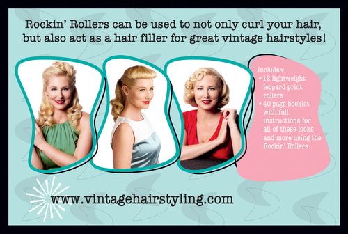 Vintage Hairstyling Rockin' Soft Rollers
