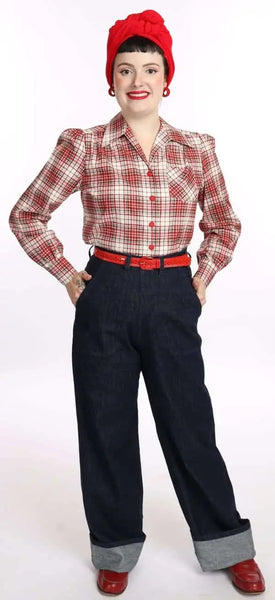 Freddie’s of Pinewood 1940’s Button Jeans