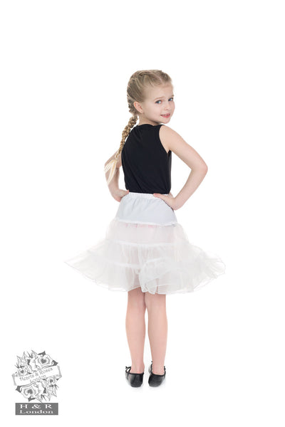 Child Petticoat in White