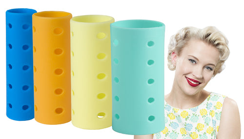 Vintage Hairstyling Lovely Lady Magnetic Hair Rollers