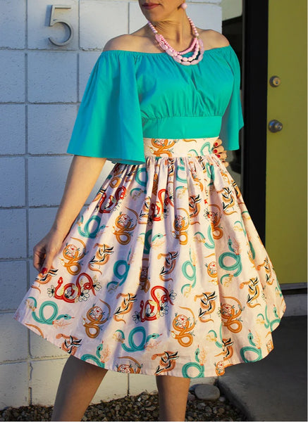 Slithering Snakes Skirt