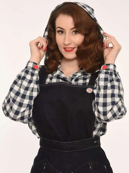 Freddie’s of Pinewood Home Companion 1940’s Dungarees - Indigo