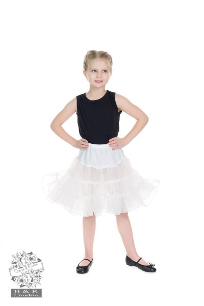 Child Petticoat in White