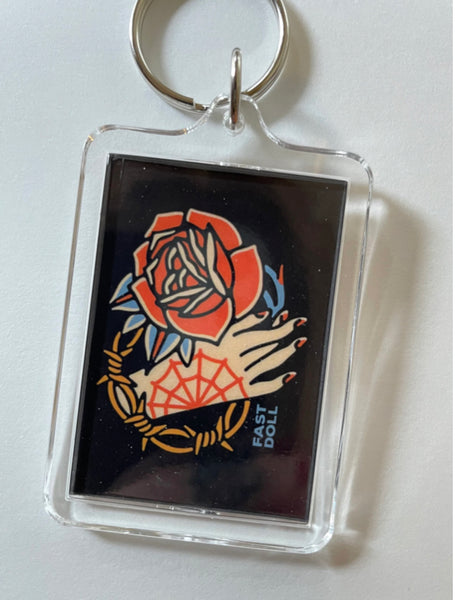 Fast Doll “Don’t Support Your Local A**hole” Keychain