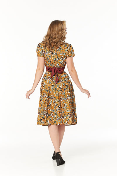 Timeless London Libby Tropic Leaf Dress