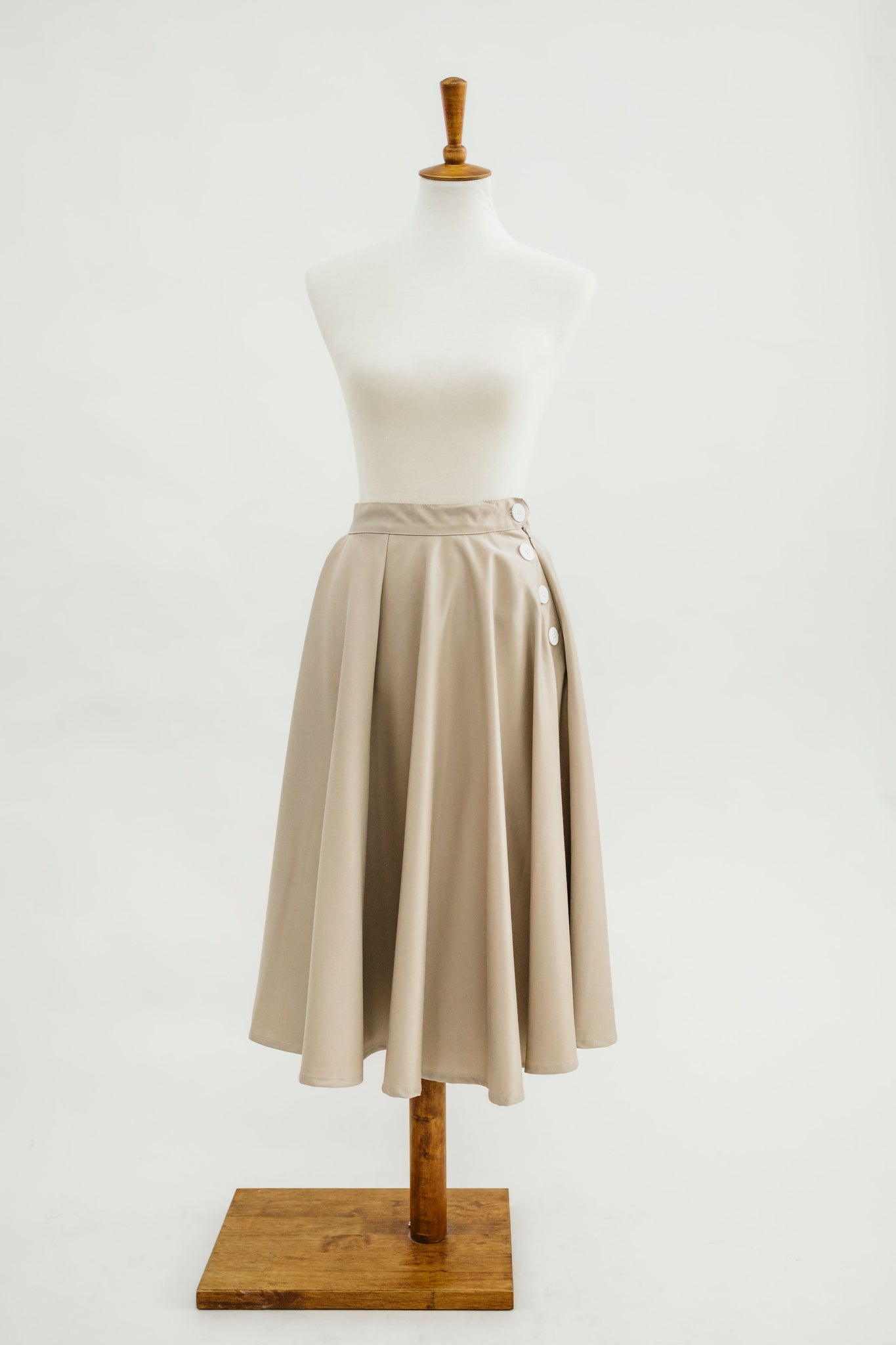 Sylvia Skirt in Stone