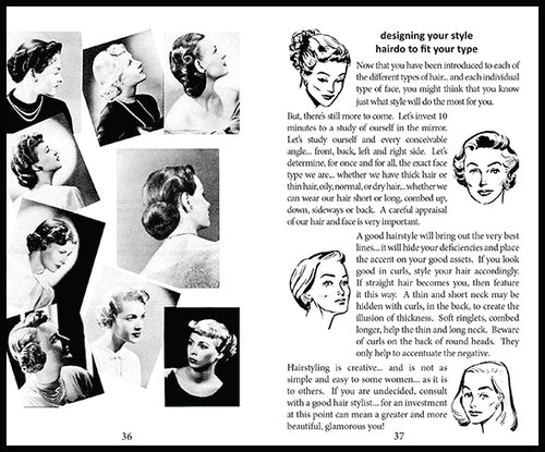 How to Wear Your Hair (Published 1954) Paperback Book