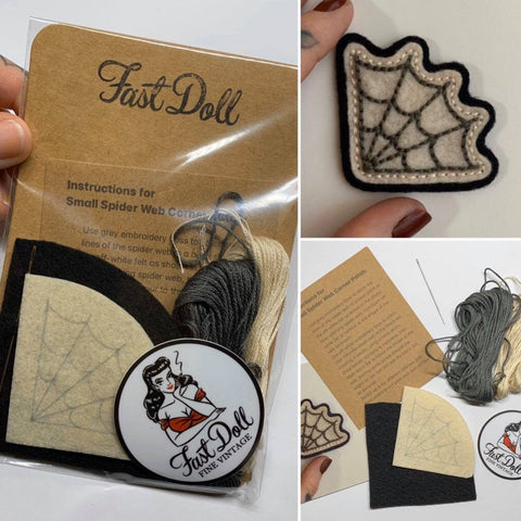 FastDoll Spiderweb Embroidery Kit