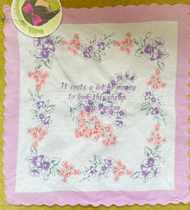 MMV Dolly Handkerchief- Purple/Pink