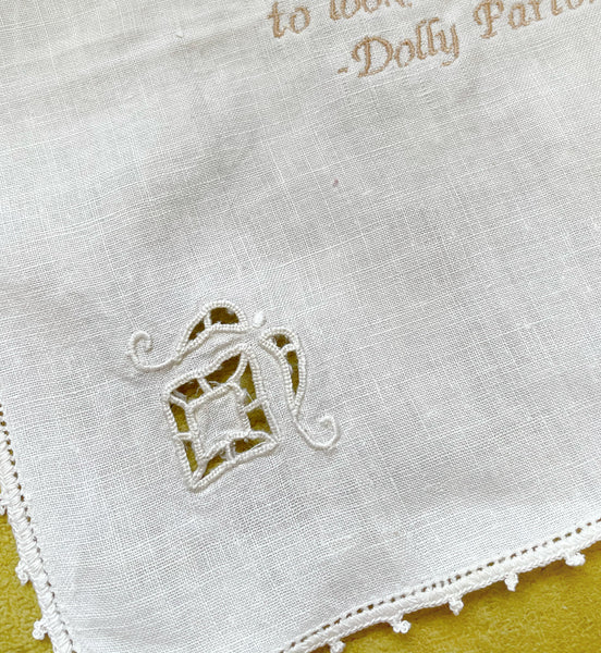MMV Dolly Handkerchief- Cream