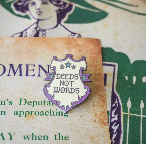 Votes for Women Pin by Literary Emporium