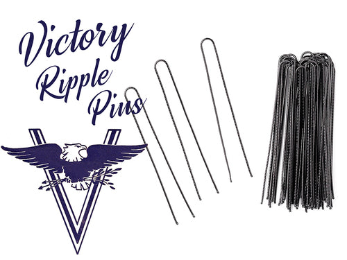 Vintage Hairstyling Victory Ripple Hairpins