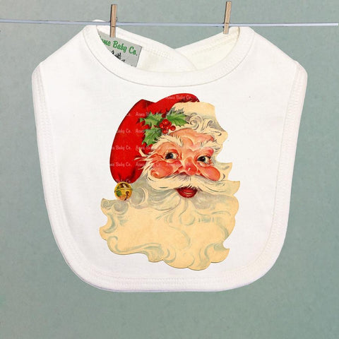 Acme Baby Co Santa Claus Organic Bib