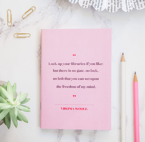 Women Writer’s Pocket Notebook - Virginia Woolf