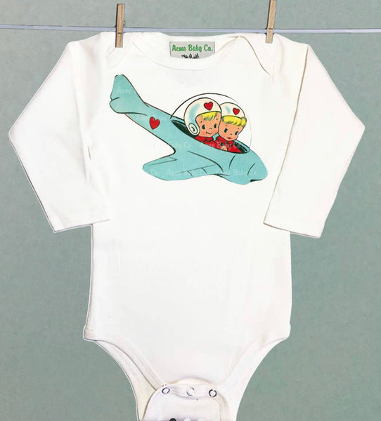 Acme Baby Rocket Kids Organic Bodysuit