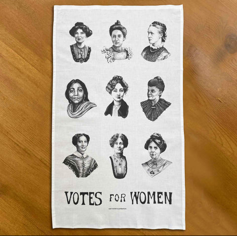 Votes for Women Feminist Tea Towel